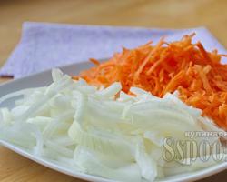 Peixe com cenoura e cebola - as melhores receitas passo a passo para cozinhar em casa com fotos