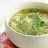 Sup kubis.  Sup kubis sederhana.  Sup brokoli dan kembang kol