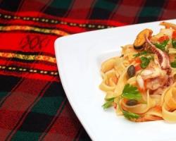 Лучшие рецепты пасты с морепродуктами в сливочном соусе
