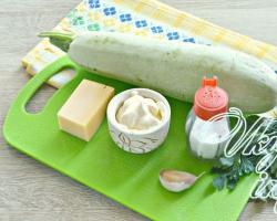 Ang pinakamahusay na mga recipe para sa zucchini na inihurnong sa oven