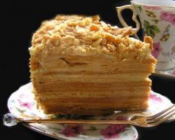 Ciasto Napoleona - przepis ZSRR Ciasto Napoleona Regularny przepis