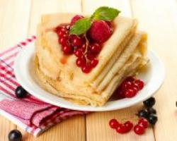 Рецепт блинов «Гурьевские»: национальное старинное блюдо России