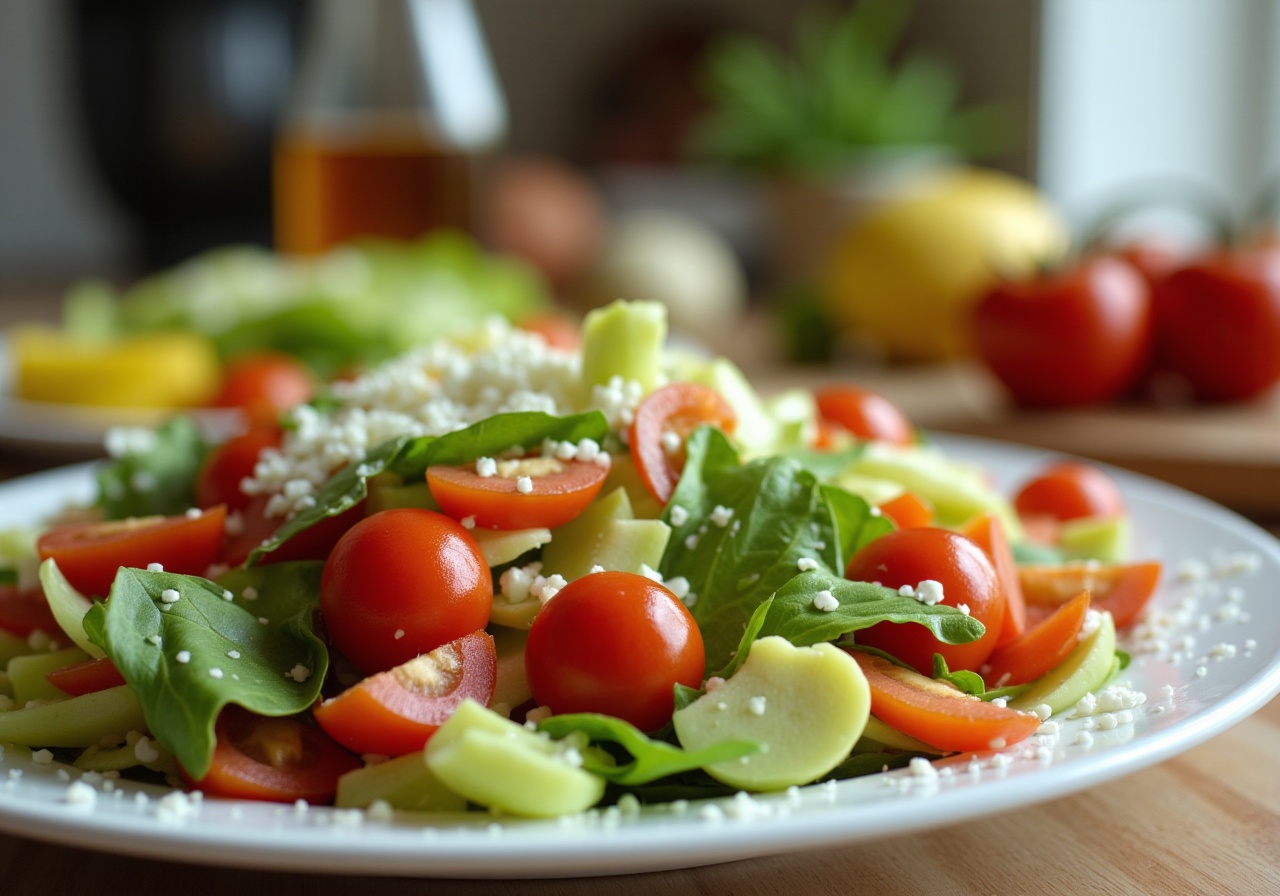 Готовим низкокалорийные салаты на ужин 1 Готовим низкокалорийные салаты на ужин