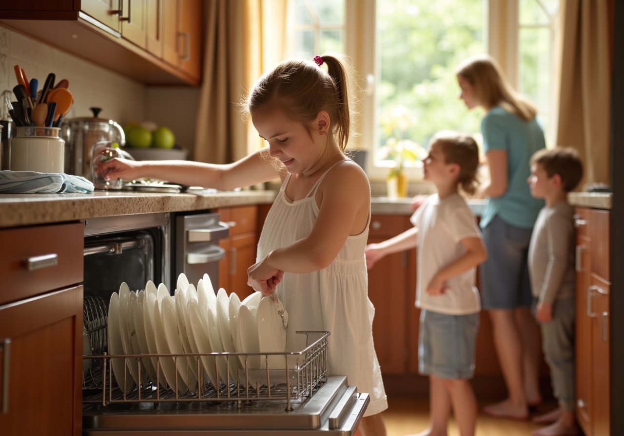 Посудомоечная машина — спасение для большой семьи