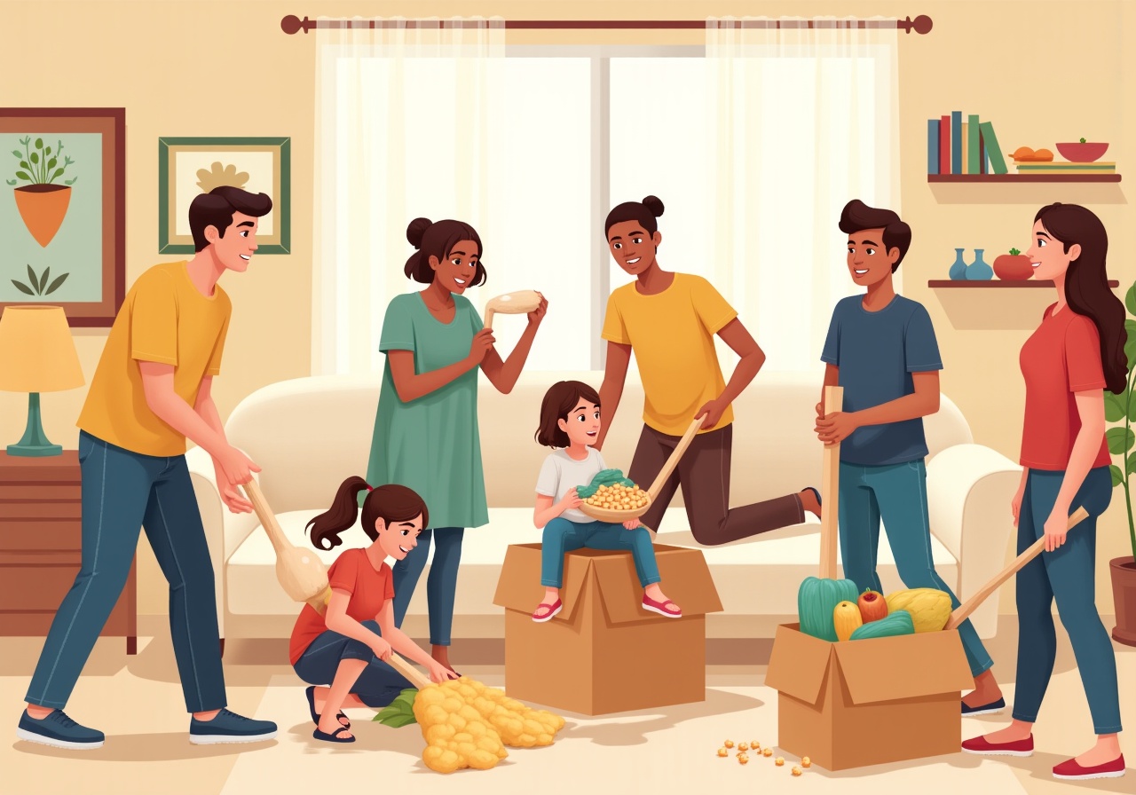 Роли в семье: как распределить обязанности справедливо