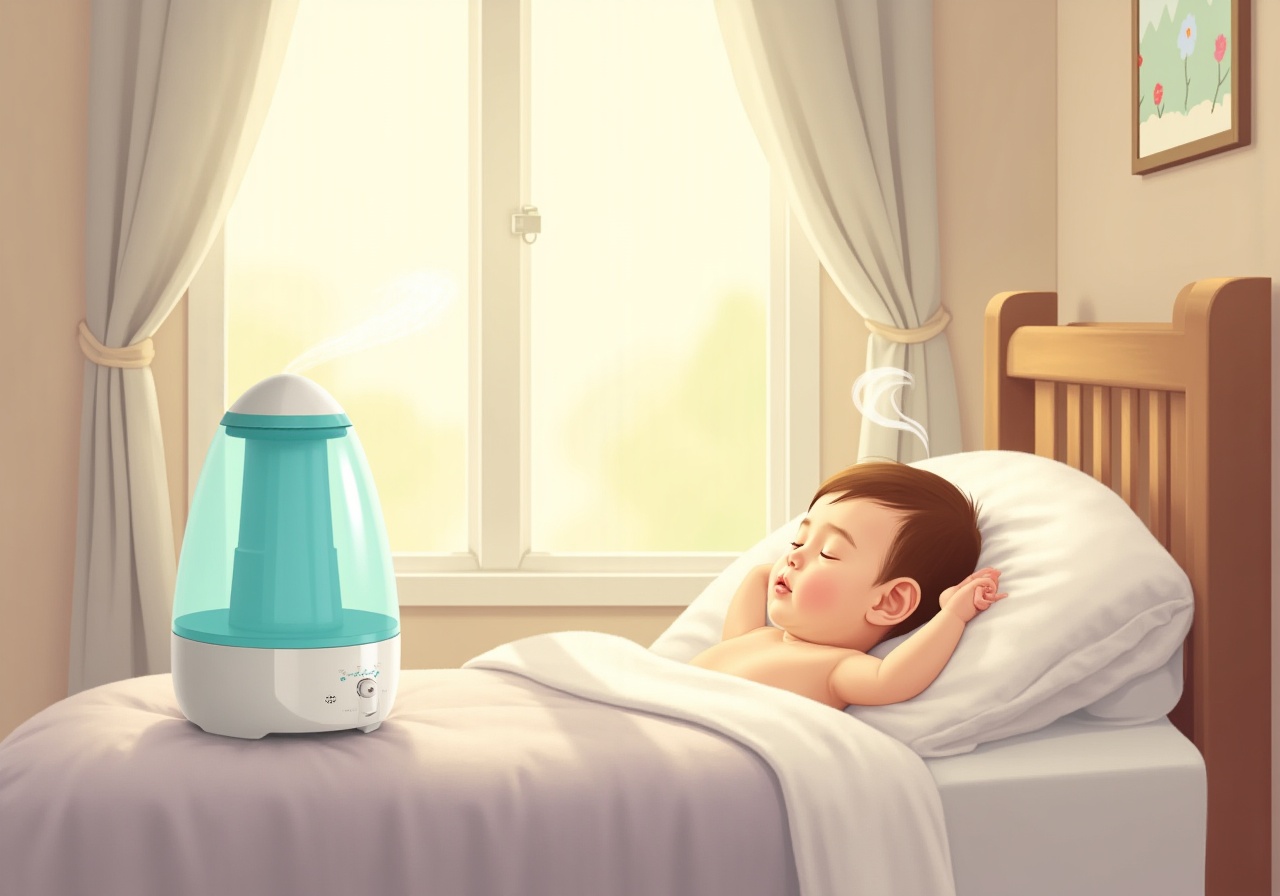Увлажнитель воздуха в детской комнате: залог здоровья ребенка